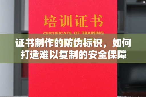 大里证书制作的防伪标识，如何打造难以复制的安全保障