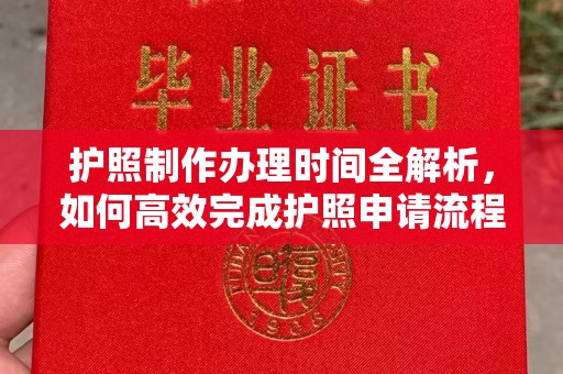 宁南护照制作办理时间全解析，如何高效完成护照申请流程
